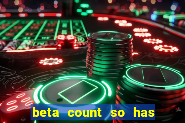 beta count so has changed pt br